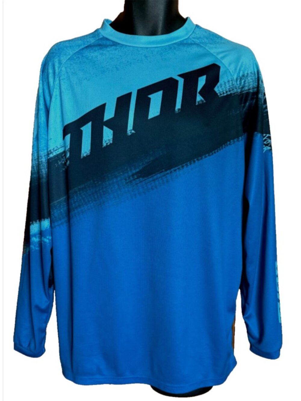 Thor 2021 Sector Vapor MX Jersey Blue/Midnight Motorcycle Offroad Racewear